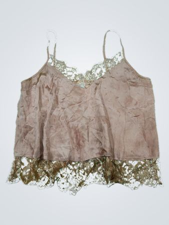 Brown Lace Camisole