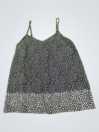 Atmosphere Black and White Floral Cami Top