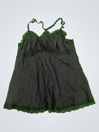 Black Lace Trim Camisole