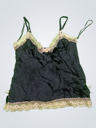 Black Lace Trim Camisole