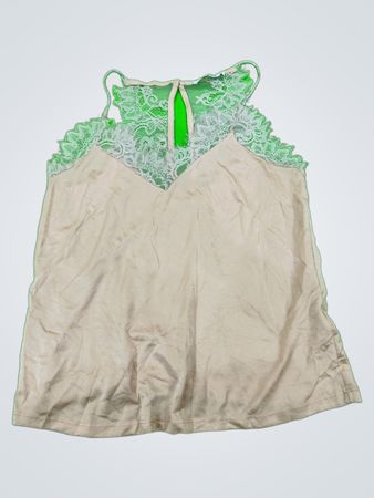 Beige Lace Top