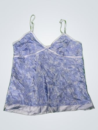 Blue Floral Camisole