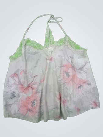 Floral Lace Trim Camisole