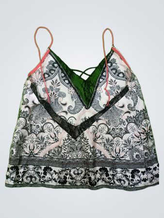 Women's Floral Patterned Cami Top