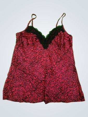 Red Floral Camisole