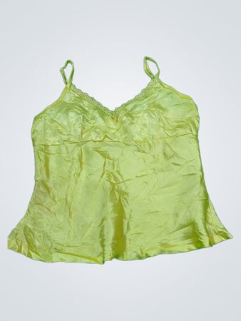 Yellow Silk Camisole