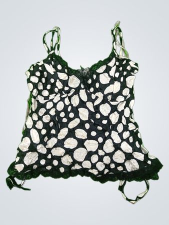 Black and White Polka Dot Camisole