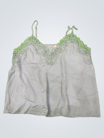 White Lace Trim Camisole