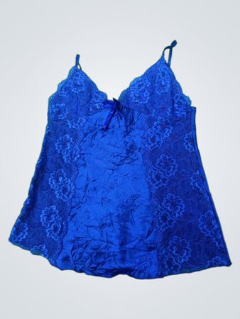 Blue Lace Camisole