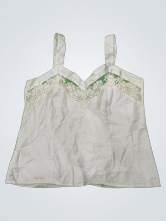 White Lace Trim Camisole