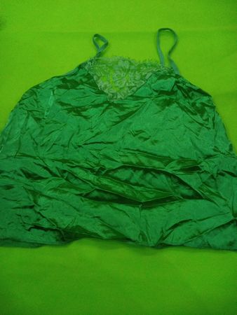 Green Silk Camisole