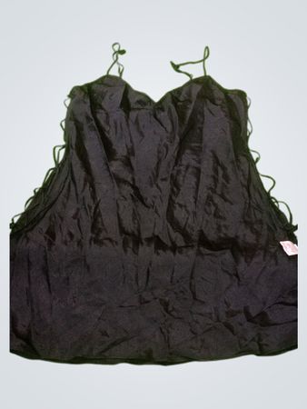 La Senza Black Satin Slip Dress