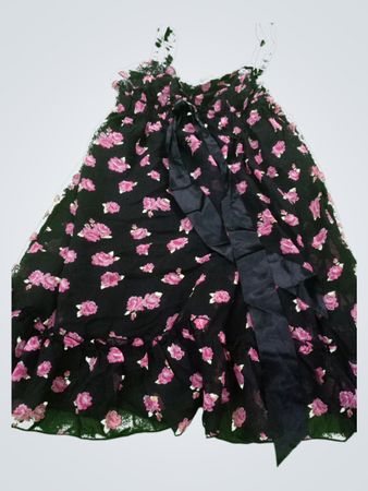 Black Floral Dress