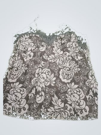 Atmosphere Gray Floral Camisole