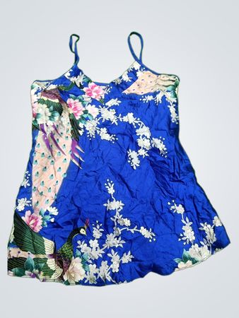 Blue Floral Dress