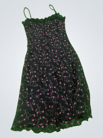 Black Floral Dress