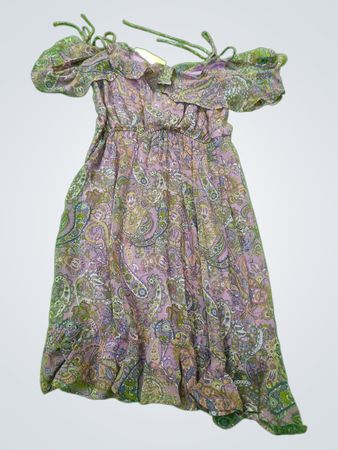 Paisley Pattern Dress