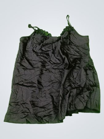 Black Silk Chemise