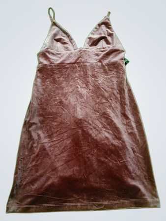 Forever 21 Velvet Spaghetti Strap Mini Dress