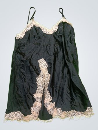Black Lace Trim Camisole