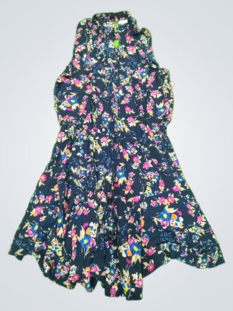 Unbranded Floral Print Sleeveless Mini Dress