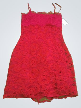 Red Lace Dress