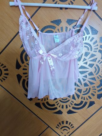 Pink Lace Camisole
