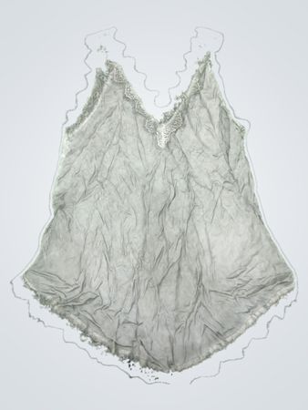 Gray Lace Trim Camisole