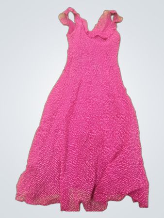 Pink Ruffled Dress