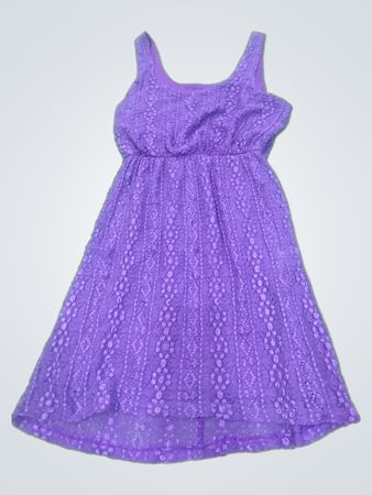 Purple Lace Dress