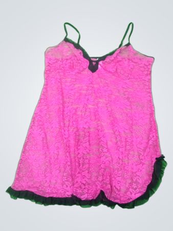 Pink Lace Camisole