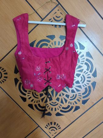 Pink Embroidered Blouse