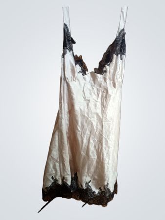 La Perla Satin Lace Trim Slip