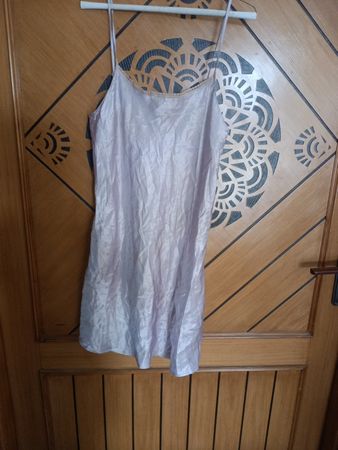 White Silk Dress