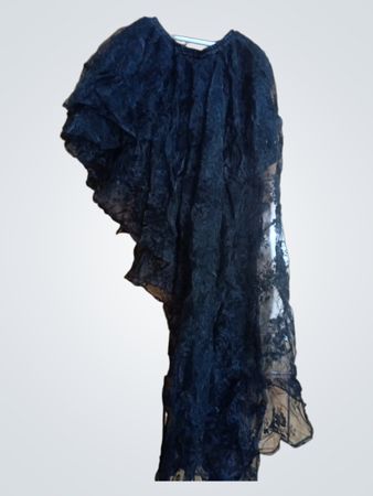 Black Lace Shawl