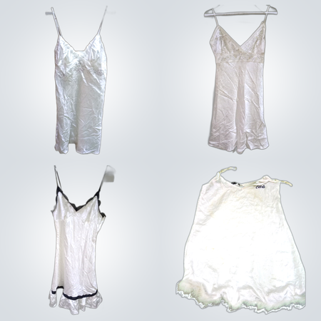 robe en dentelle sexy en soie Y2k bundle