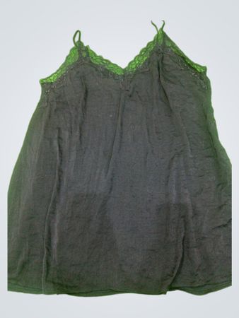 Black Lace-Trimmed Camisole