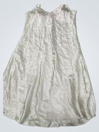 The Collection White Satin Slip Dress