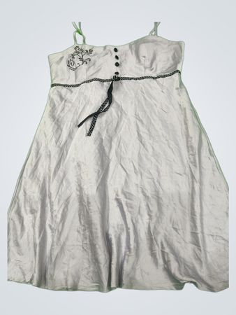 White Sleeveless Dress