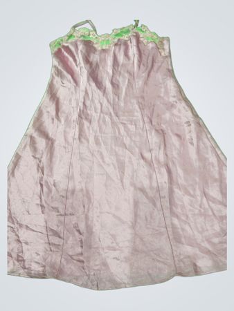 Pink Satin Dress