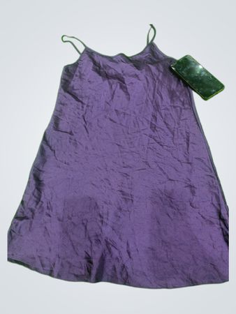 BHS Purple Satin Slip Dress