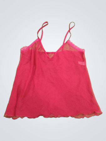 Pink Sheer Camisole