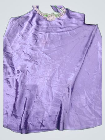 Purple Satin Chemise