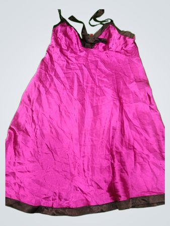 Zara Pink Satin Slip Dress