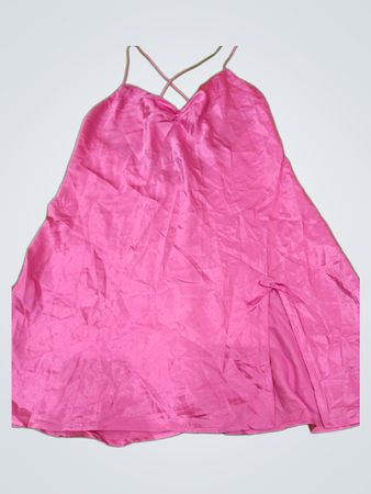 La Senza Pink Satin Slip Dress