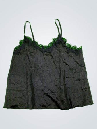 Black Lace Trim Camisole
