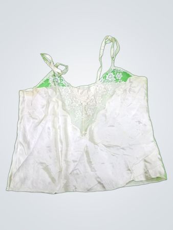 White Camisole with Lace Details