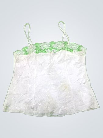 White Lace Trim Camisole