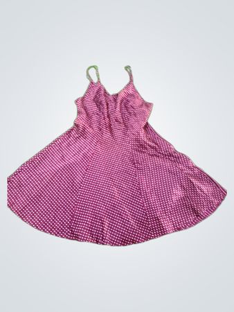 Pink Polka Dot Dress