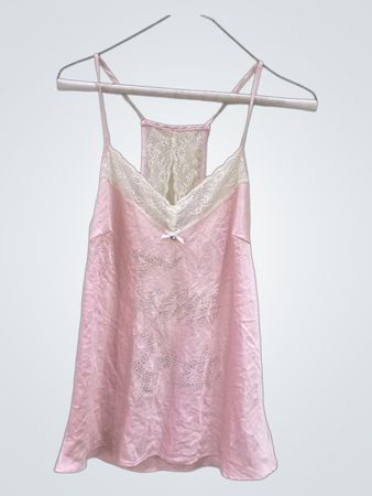 George Pink Lace Cami Top